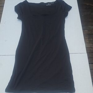Aeropostale Black Scoop Neck Tee